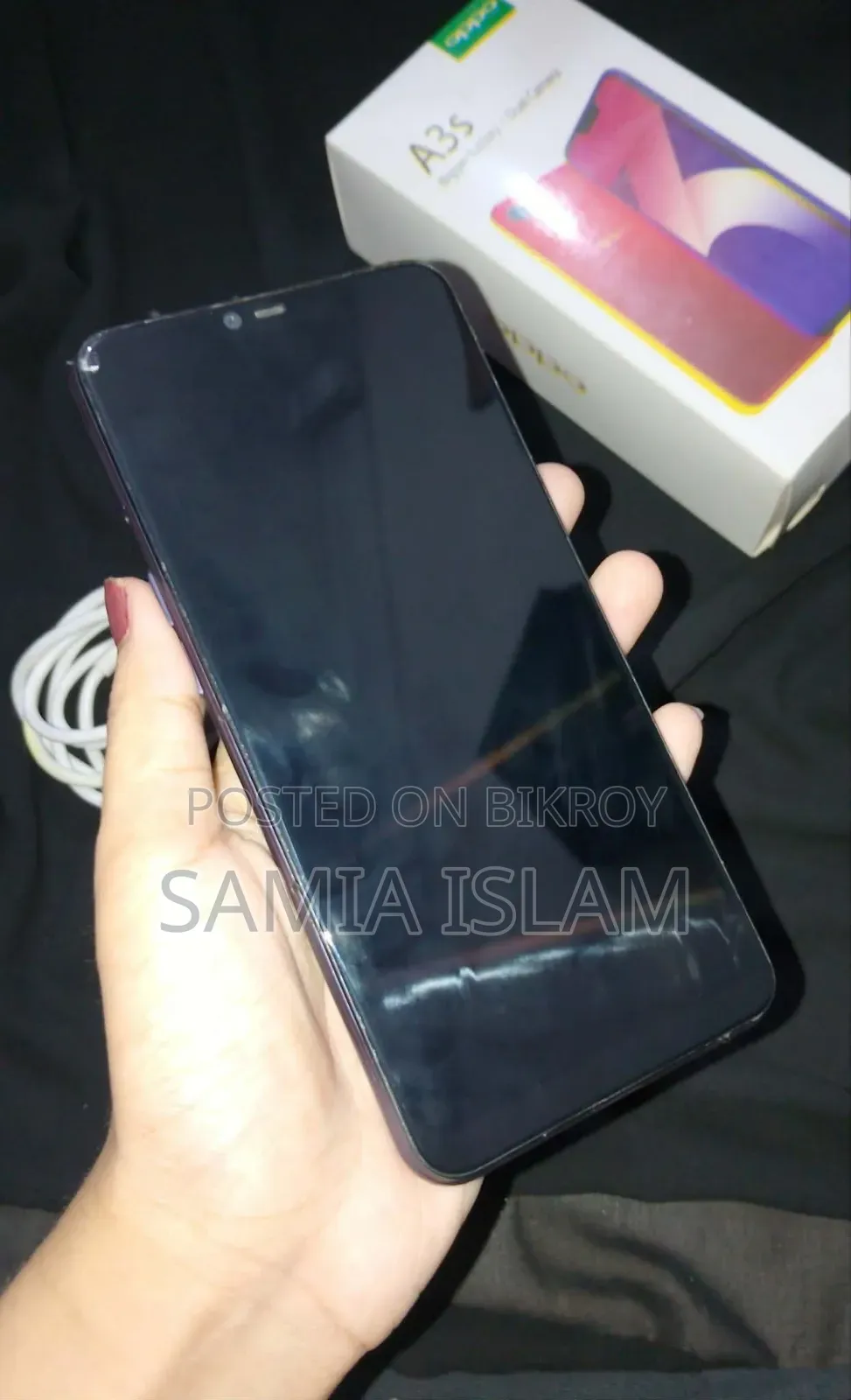 Oppo A3s 256 GB Black