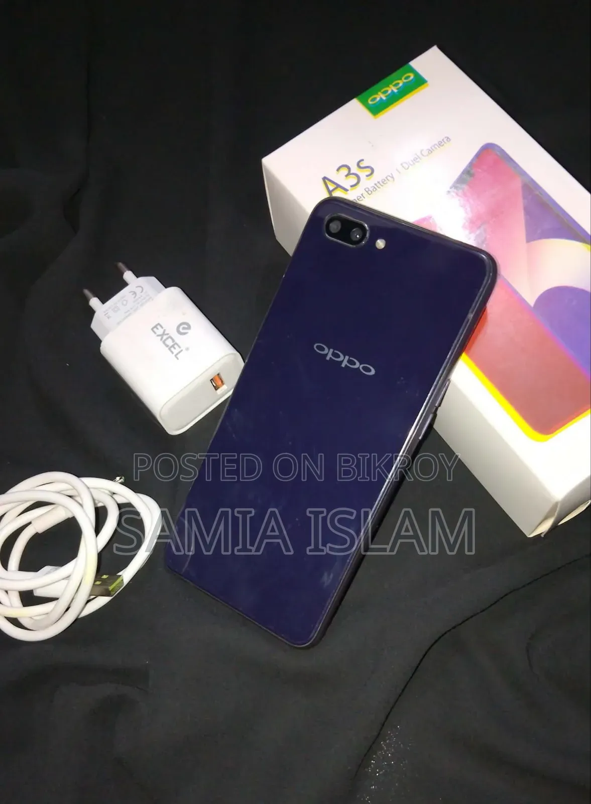 Oppo A3s 256 GB Black