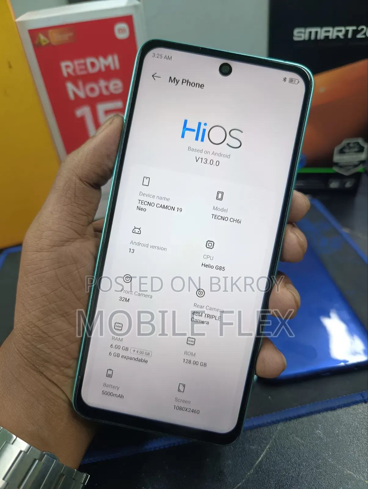 Tecno Camon 19 Neo 128 GB Green