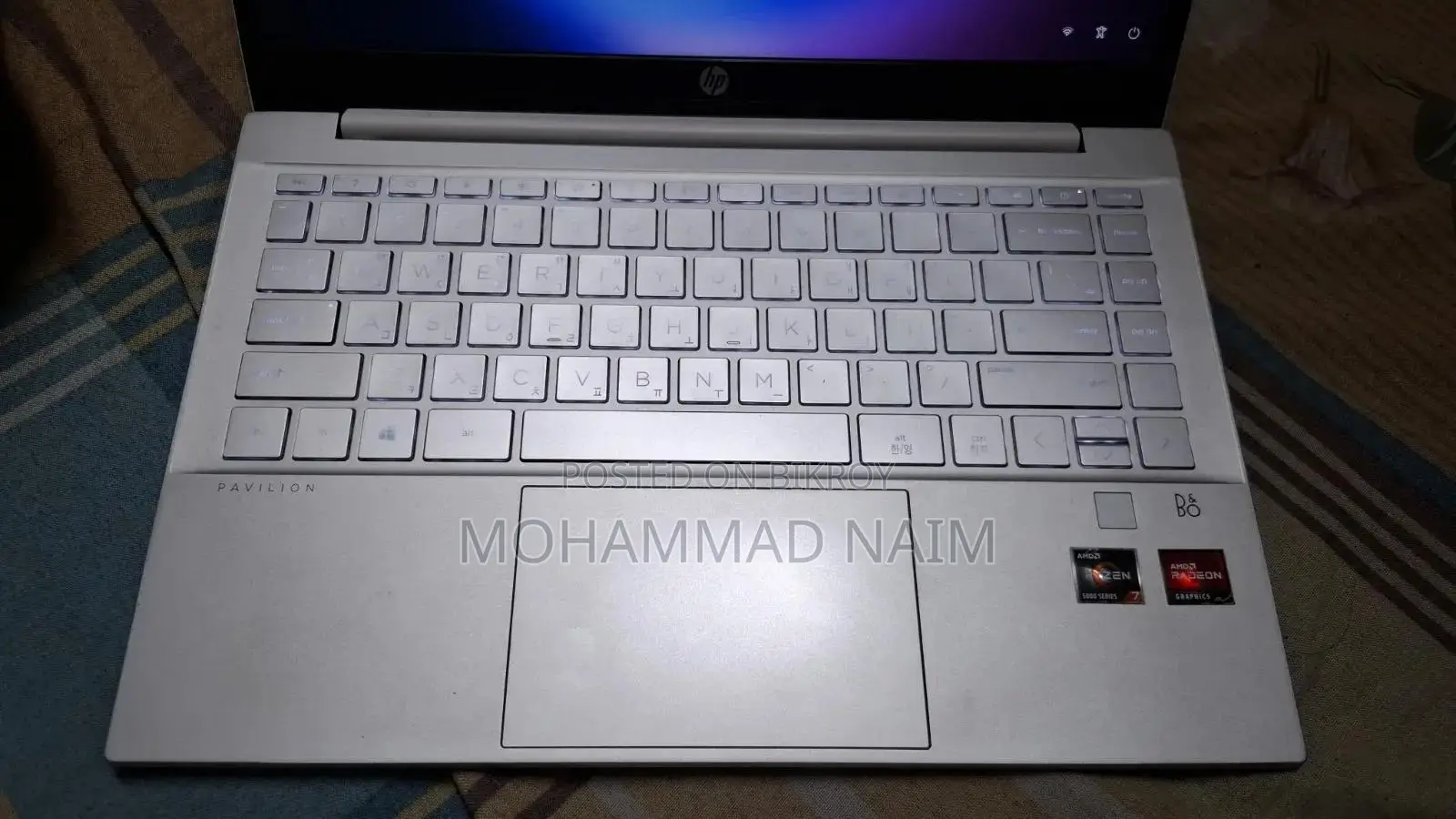 Laptop HP Pavilion 14 16GB AMD Ryzen 7 SSD 256GB