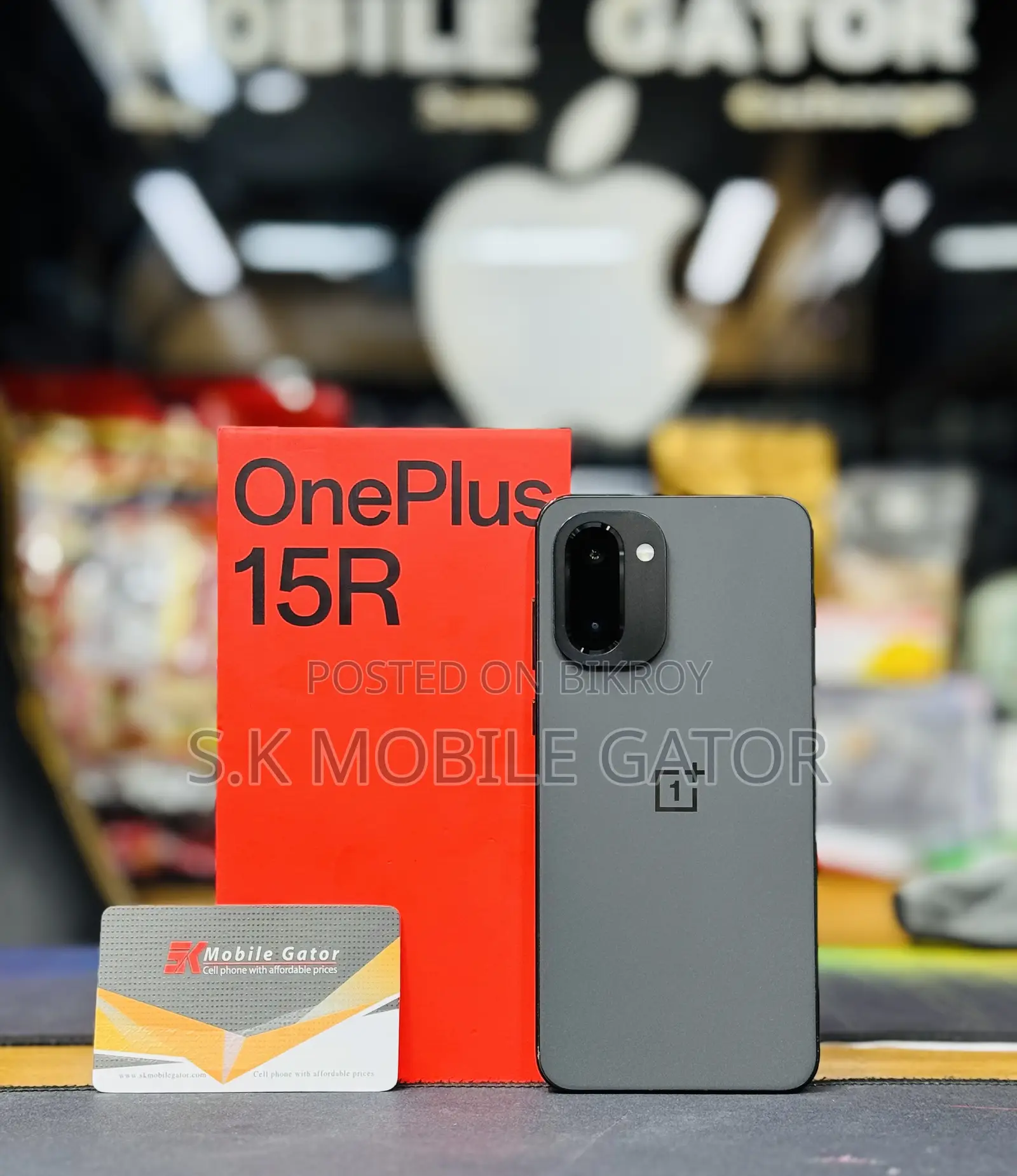 OnePlus 15R 256 GB Black
