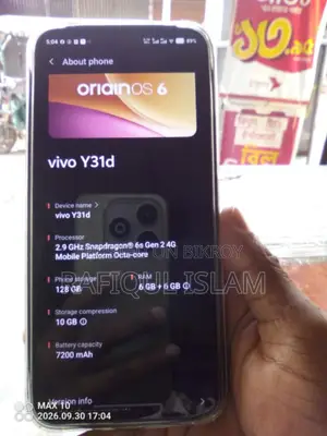 Vivo Y31d 128 GB Gray