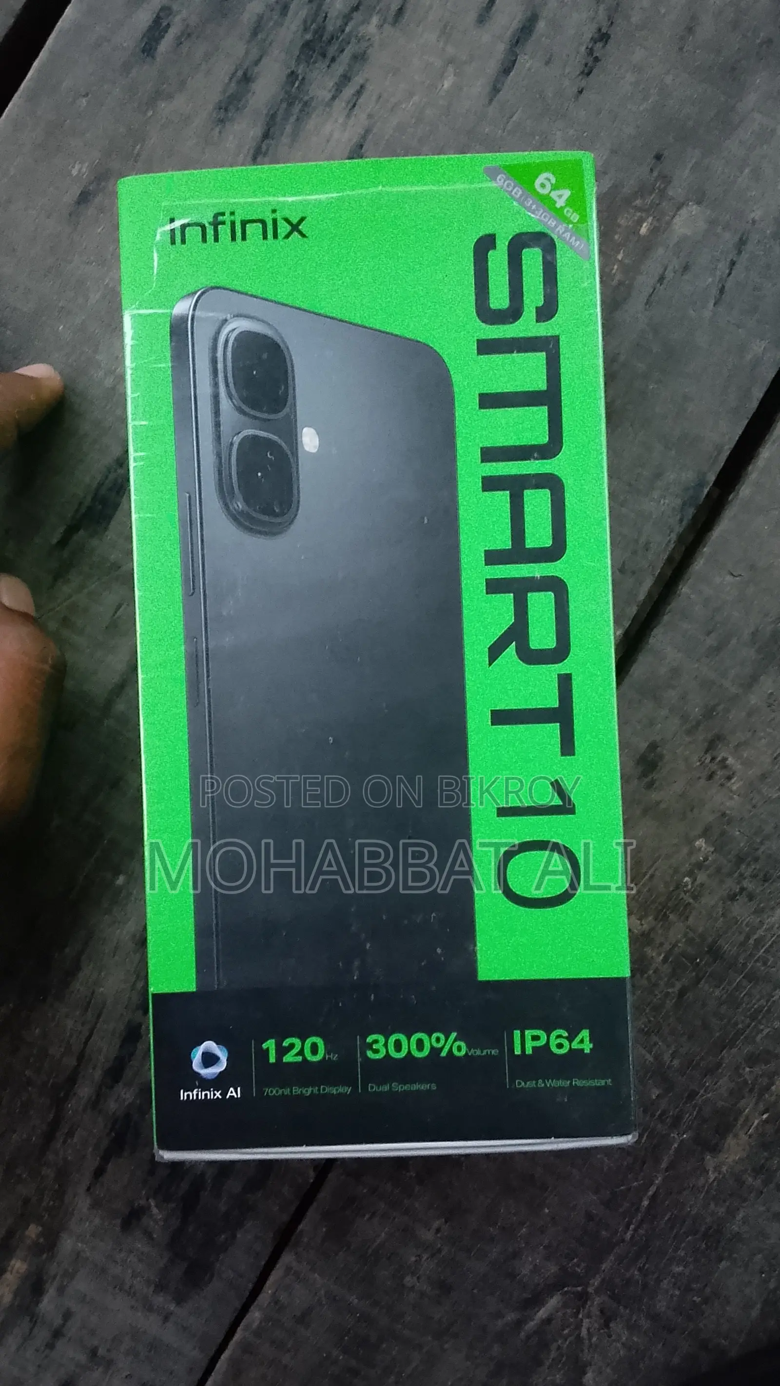 Infinix Smart 10 64 GB Blue