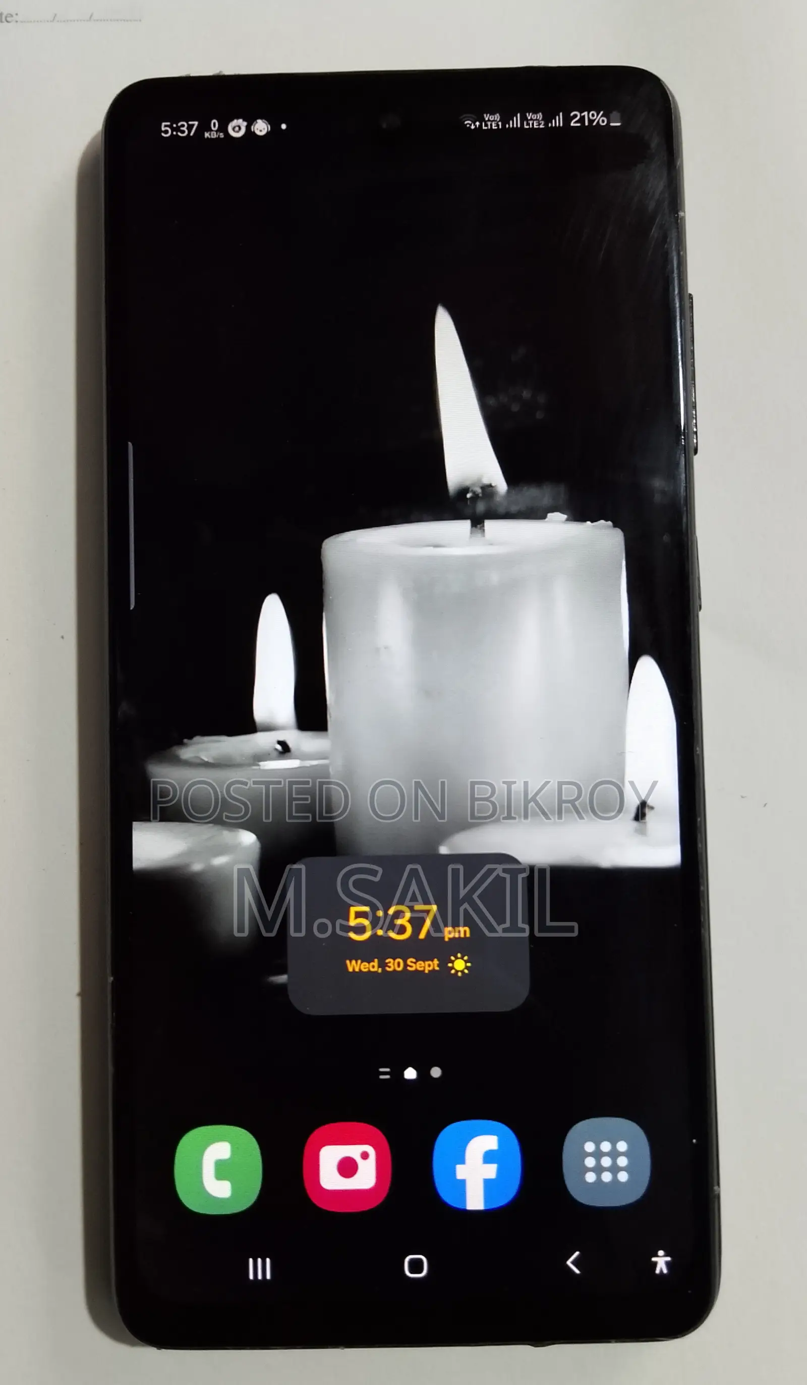 Samsung Galaxy A52 128 GB Black