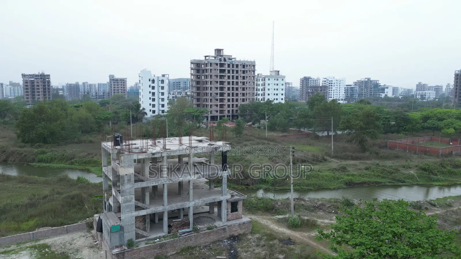 নির্মাণের জন্য প্রস্তুত ৫ কাঠা প্লট @Block-I, Bashundhara R/A