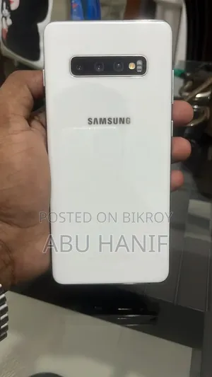 স্যামসাং গ্যালাক্সি এস ১০ প্লাস ৫১২ জিবি সাদা