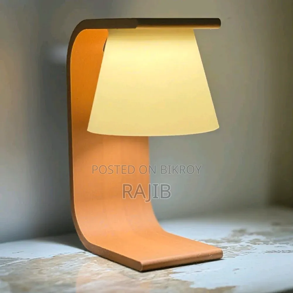 Modern Wood Style Table Lamp