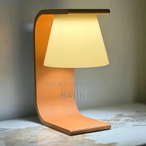 Modern Wood Style Table Lamp