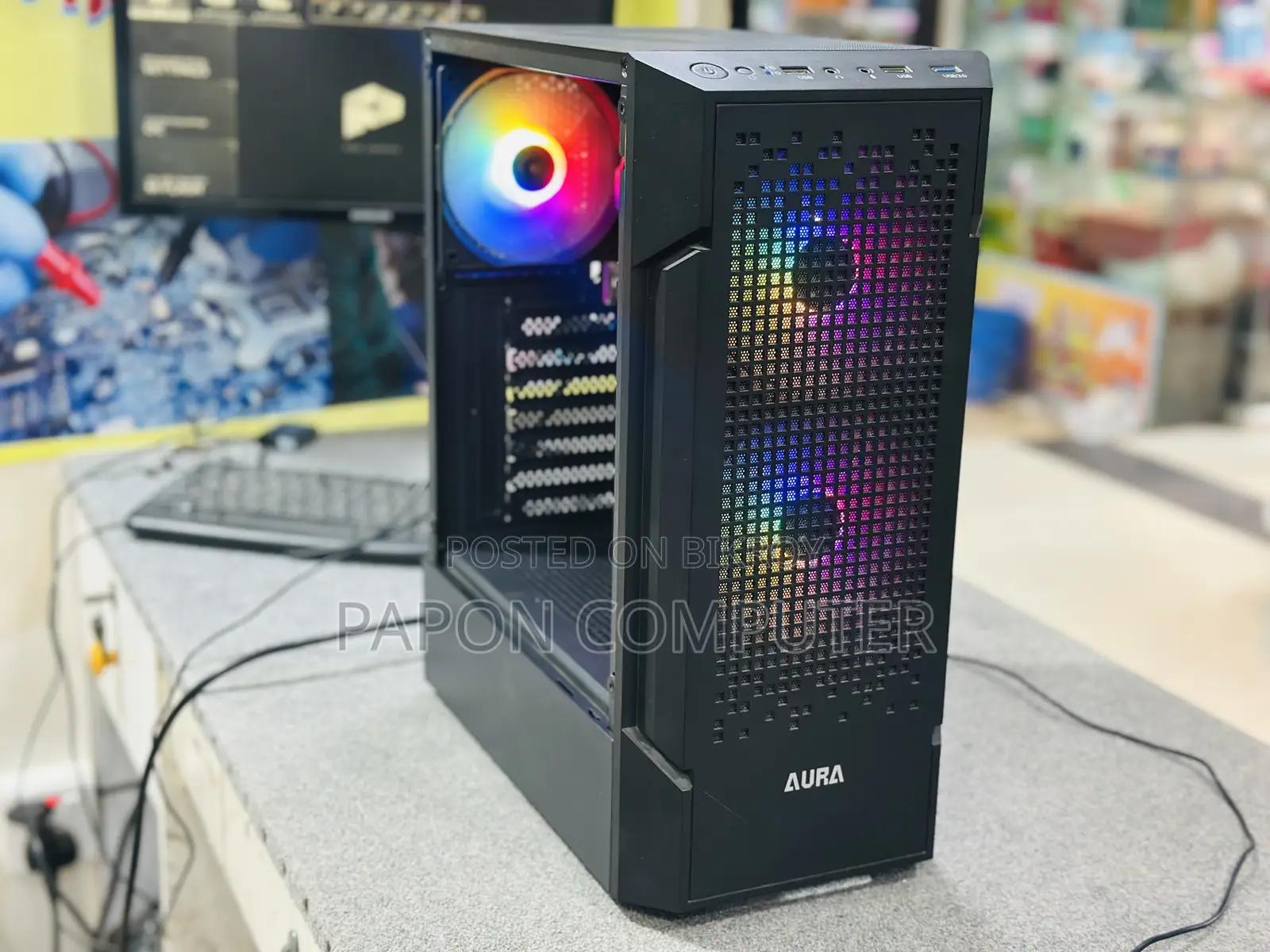 Desktop Computer 16GB AMD Ryzen 7 SSD 256GB