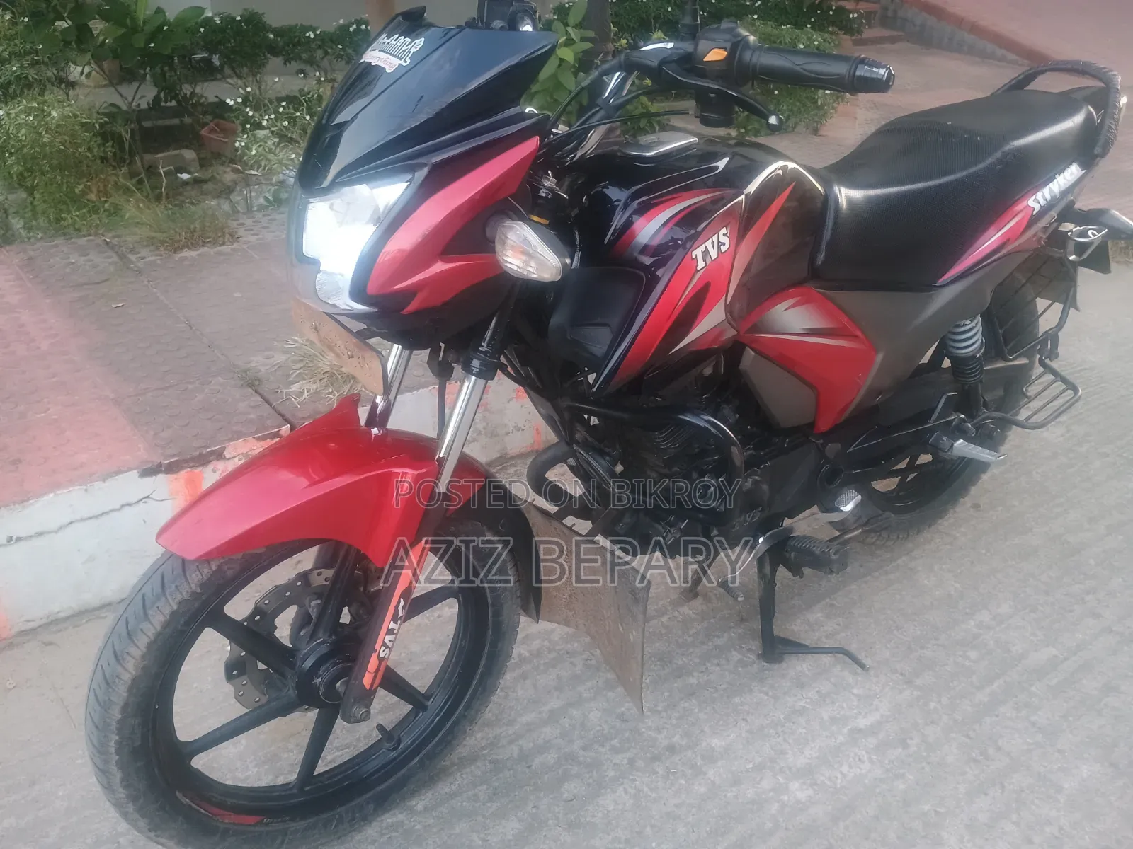 TVS Stryker 125 2024 Red