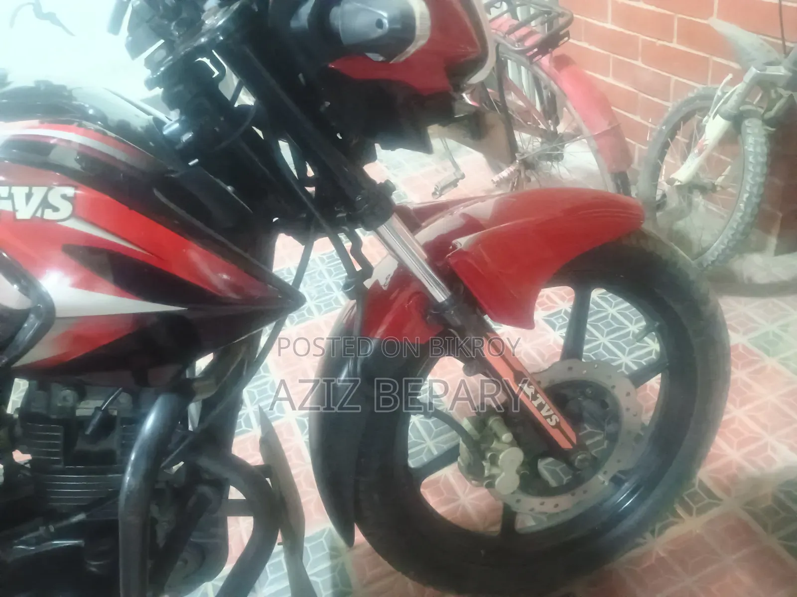 TVS Stryker 125 2024 Red