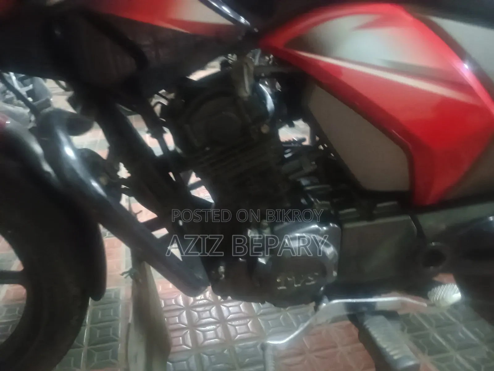 TVS Stryker 125 2024 Red
