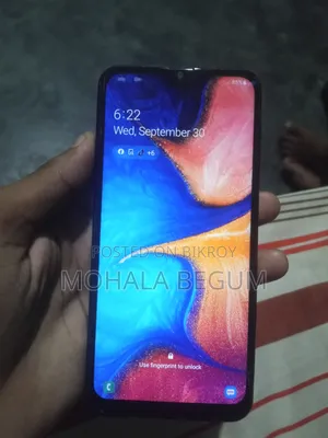 স্যামসাং গ্যালাক্সি এ২০ ৩২ জিবি নীল