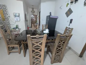 Chittagong Teak Wood Dining Table and Chairs.