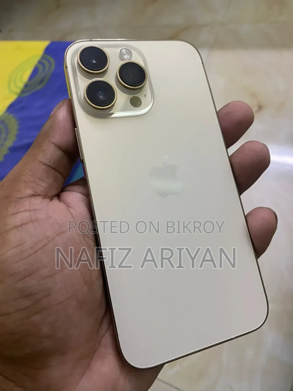 অ্যাপল আইফোন ১৪ প্রো ম্যাক্স ১২৮ জিবি গোল্ড