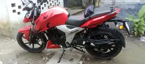 টিভিএস অ্যাপাচি আরটিআর ১৬০ ৪ভি ২০২৪ লাল