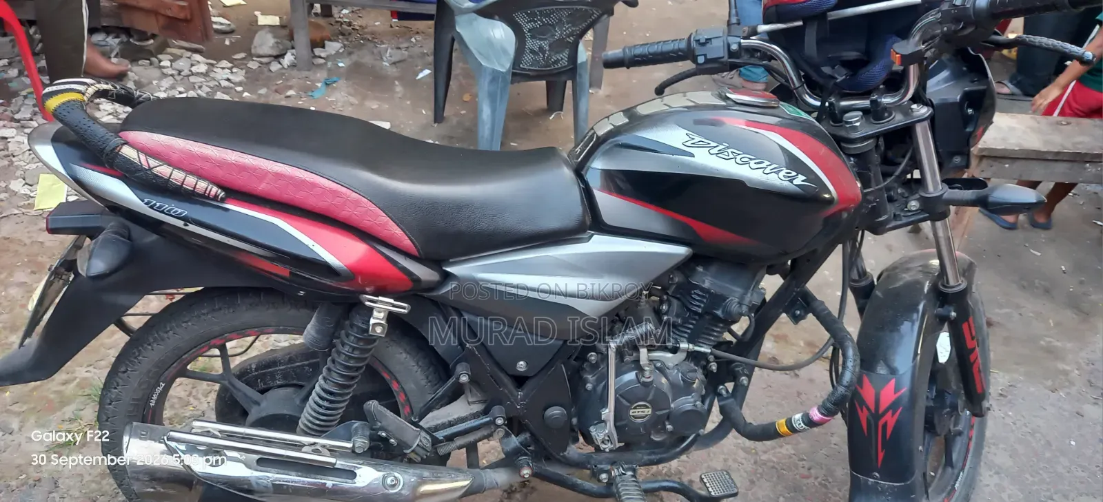 Bajaj Discover 110 2019 Black