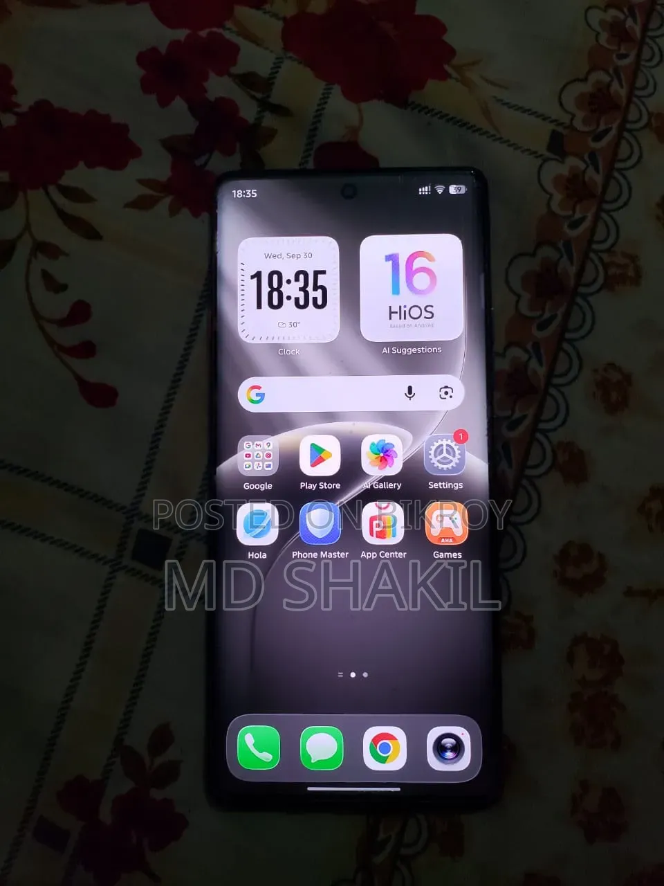 Tecno Camon 40 Pro 4G 256 GB Black