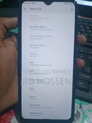 Symphony Z35 64 GB Blue