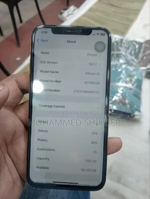 Apple iPhone XS 256 GB Silver