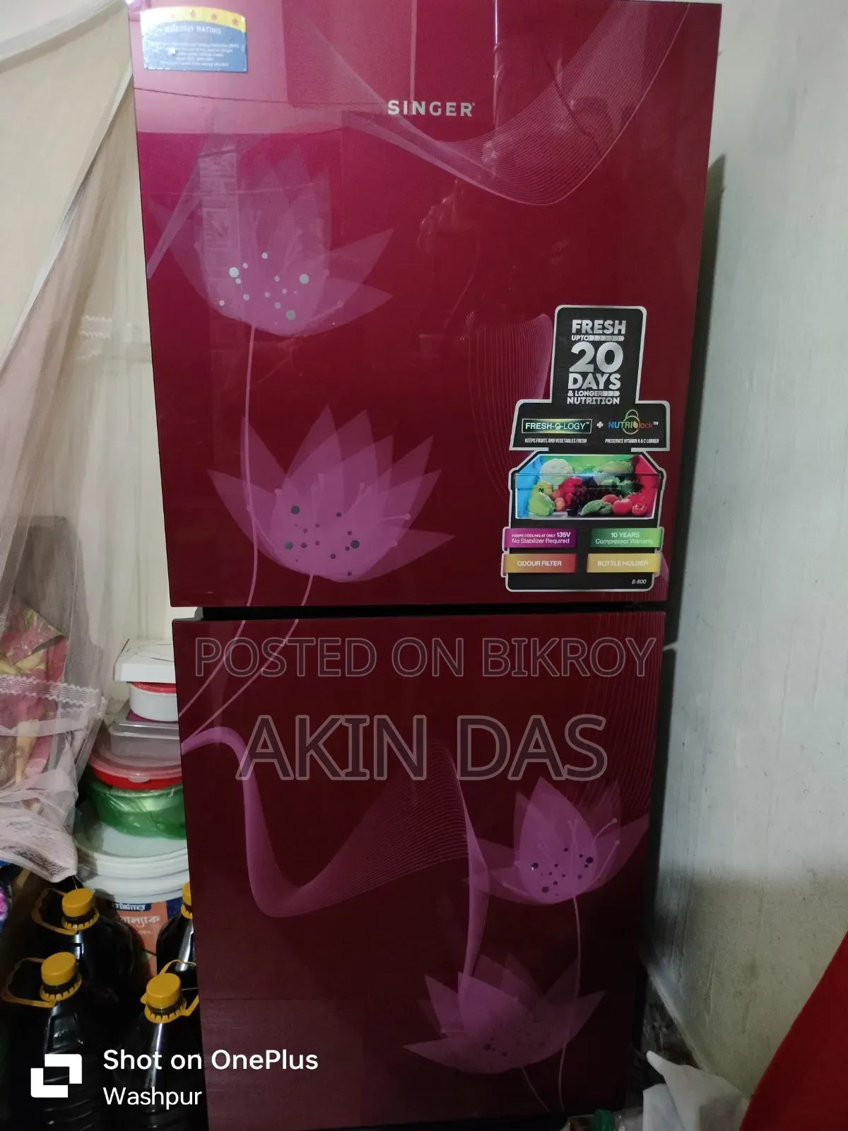 Singer Refrigerator