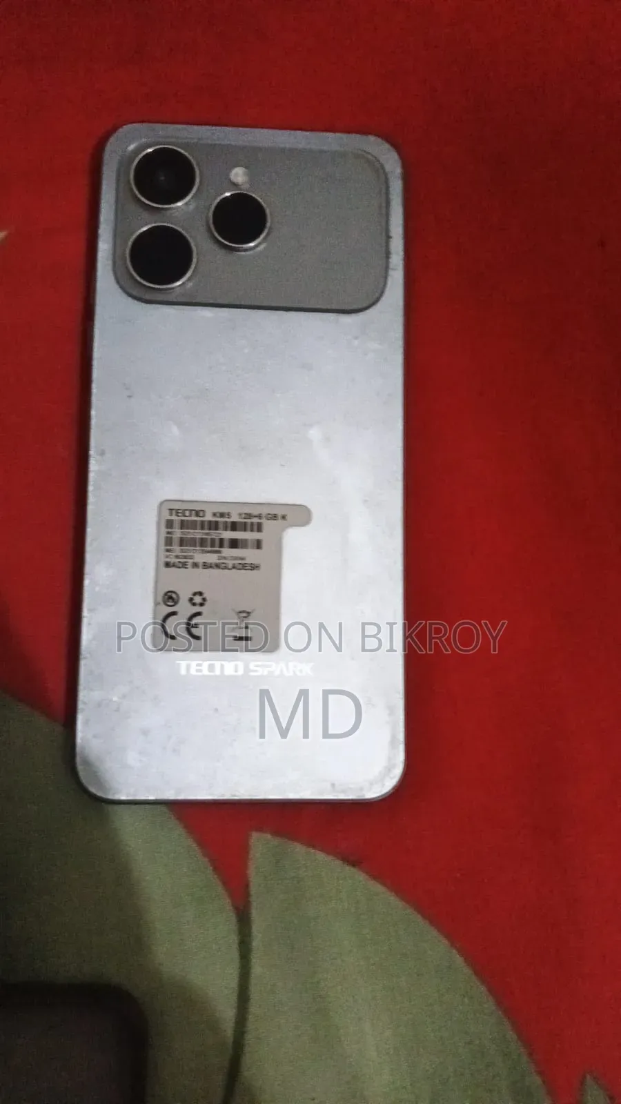 টেকনো স্পার্ক ৪০ প্রো ১২৮ জিবি সিলভার