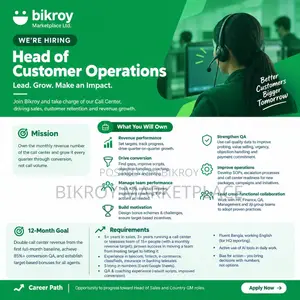 Head of Customer Operations