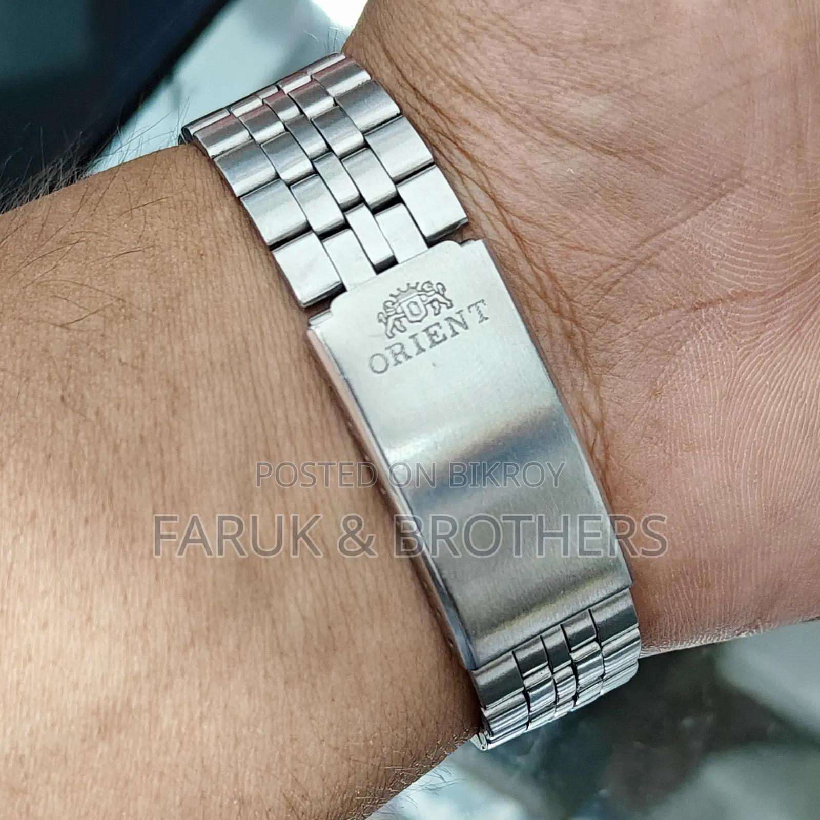 অরিয়েন্ট ক্রিস্টাল ২১ জুয়েলস অটোমেটিক – ভিন্টেজ ডে-ডেট ঘড়ি
