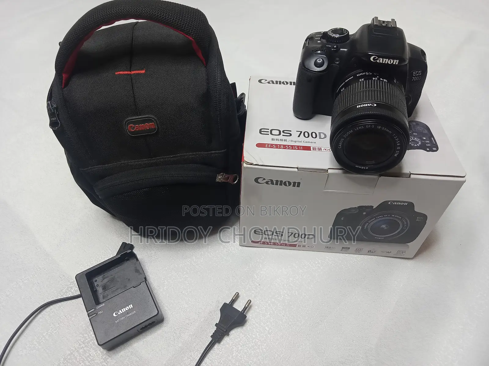 Canon 700D With STM 18-55 Lens