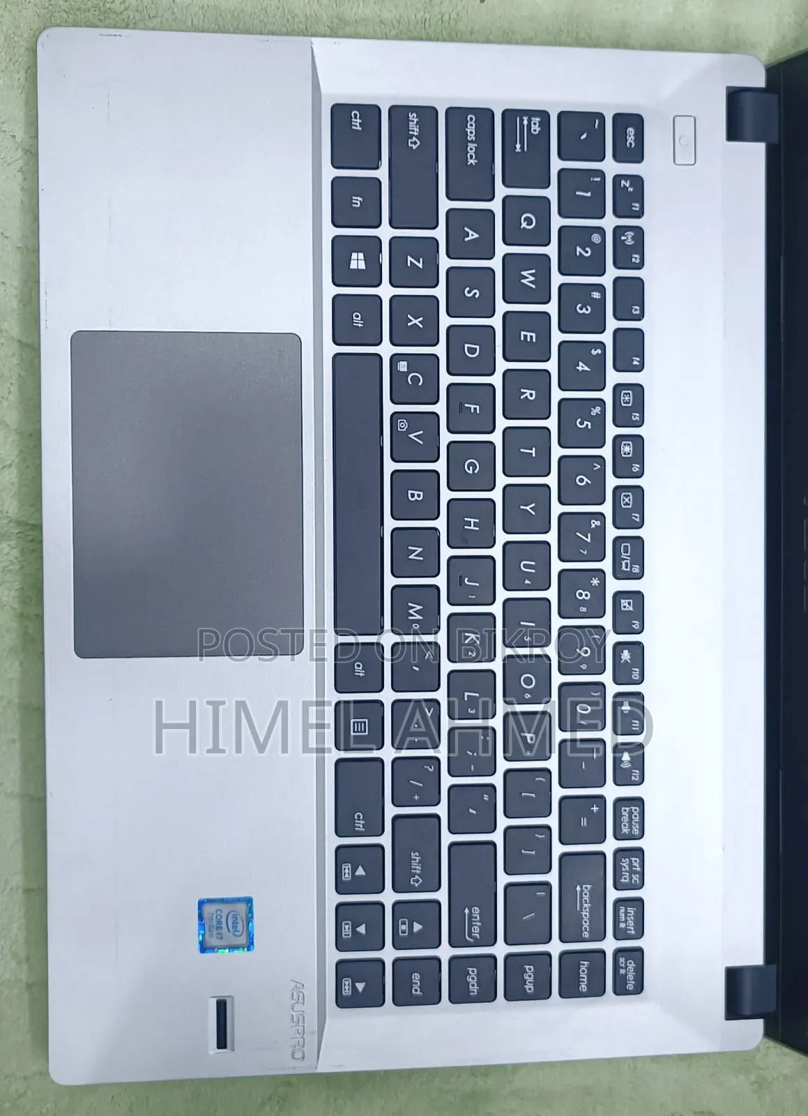 ল্যাপটপ Asus X501A 8GB Intel Core i7 SSD 256GB