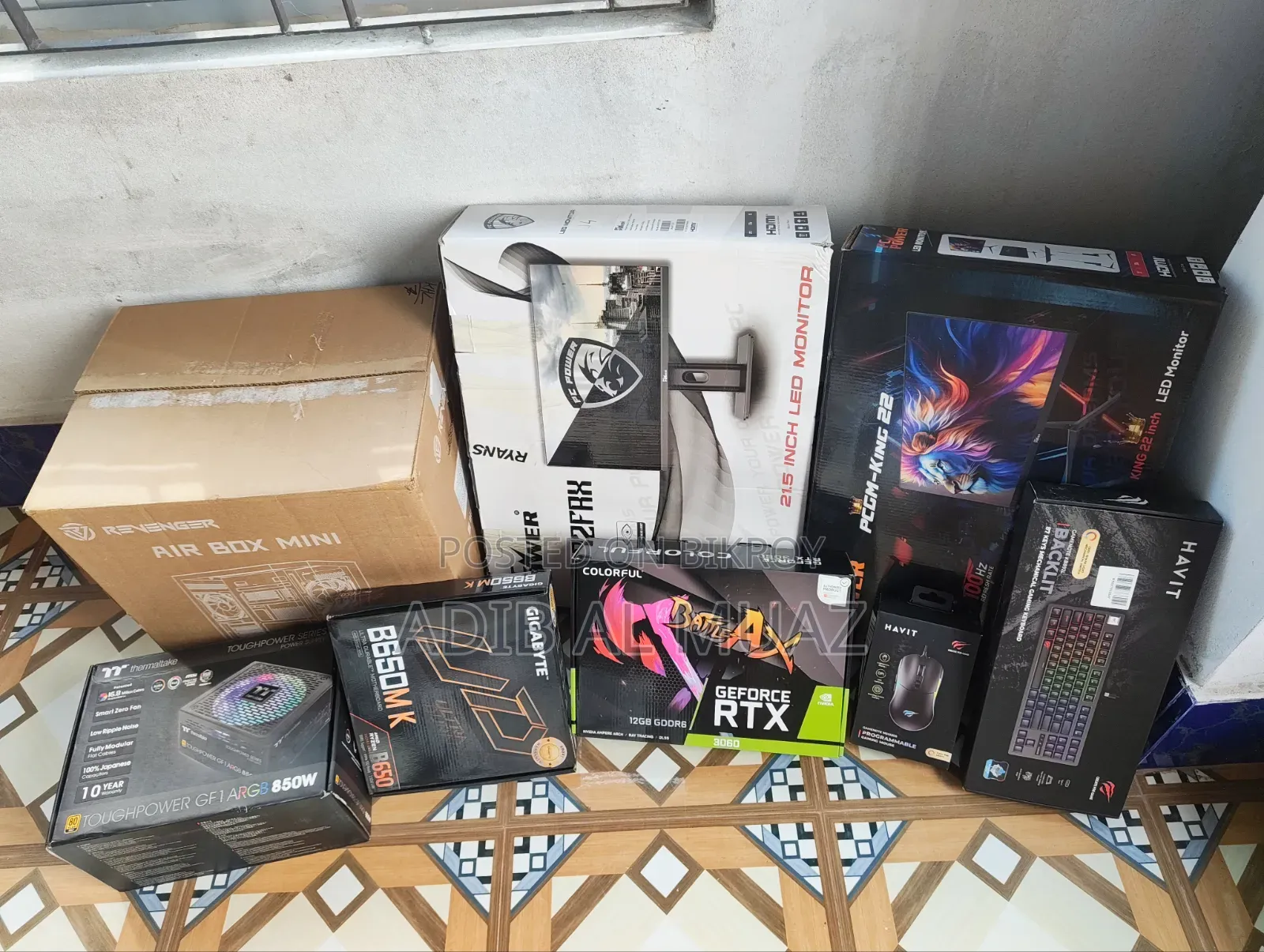 Desktop Computer Gigabyte 32GB AMD Ryzen SSD 1T