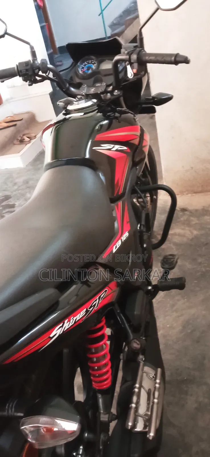 হোন্ডা শাইন এসপি ২০২৩ কালো