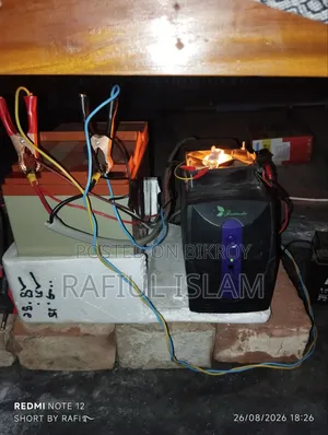 800 Va Ups Without Battery and 10 MPR Jongfa Original Charger