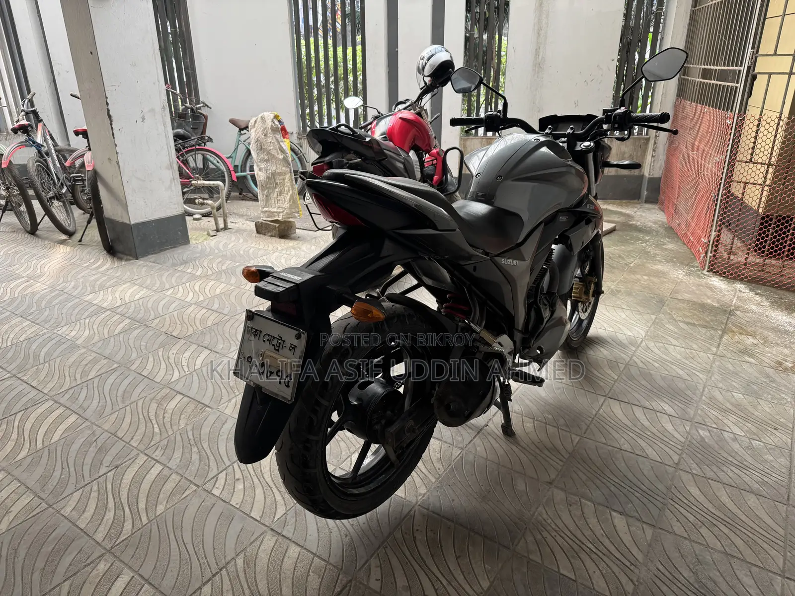 Suzuki Gixxer 2015 Gray