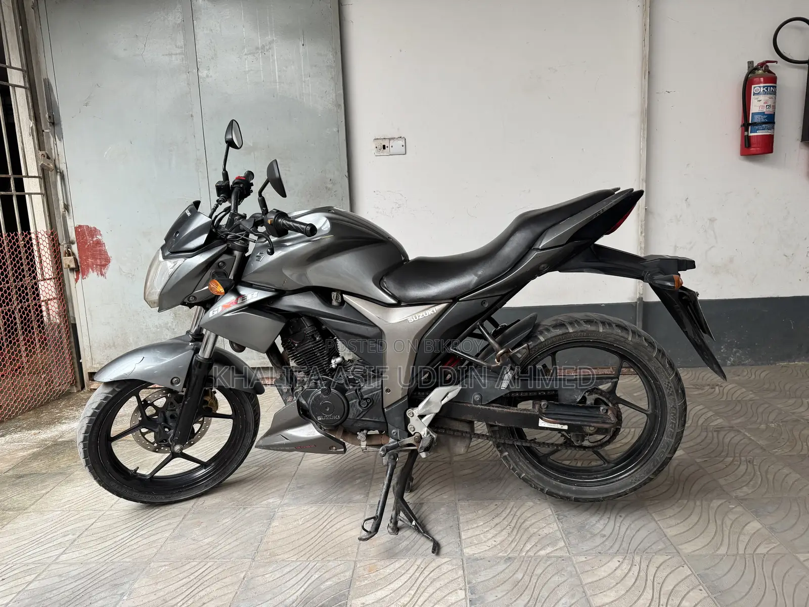 Suzuki Gixxer 2015 Gray