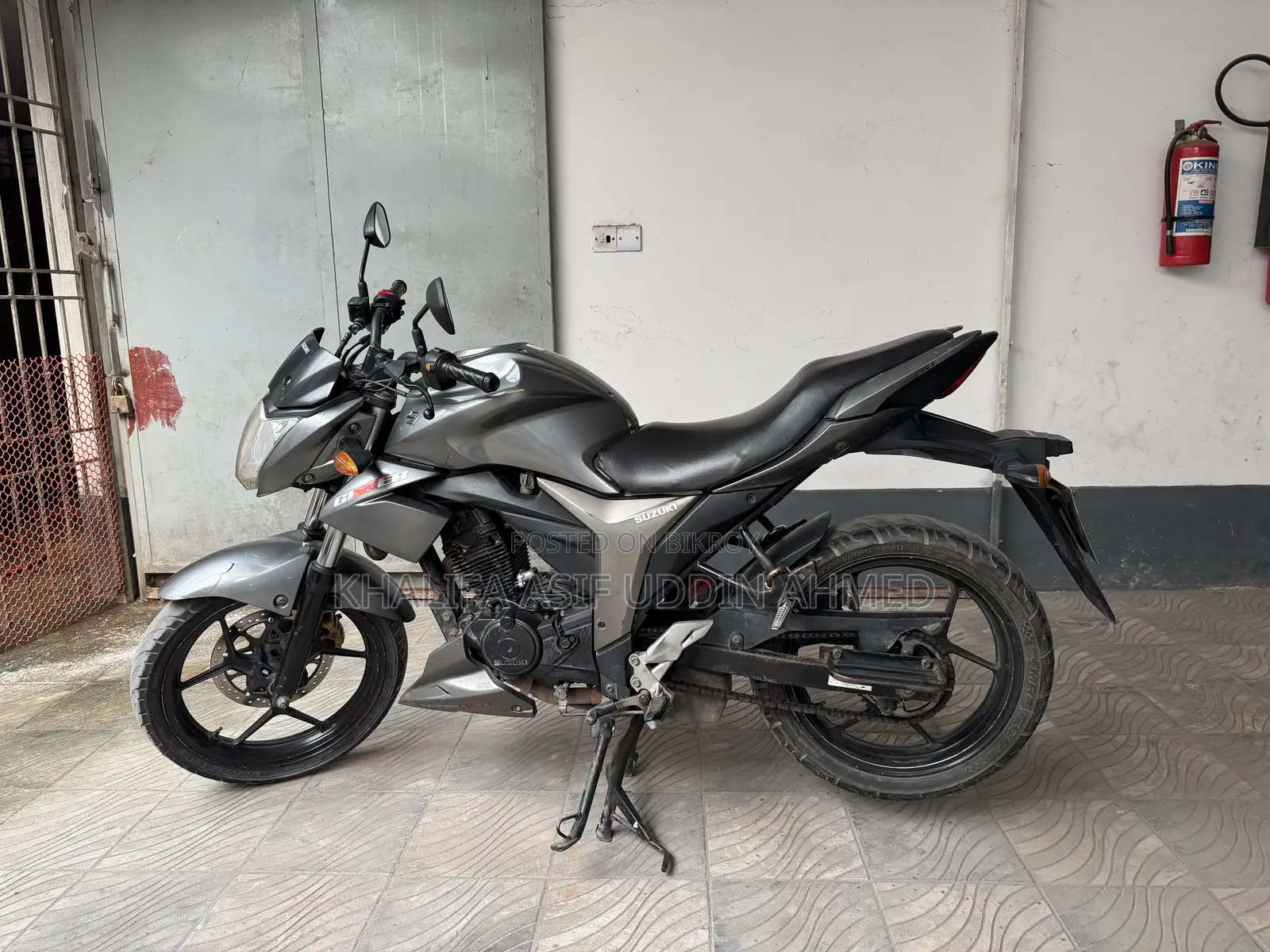 Suzuki Gixxer 2015 Gray