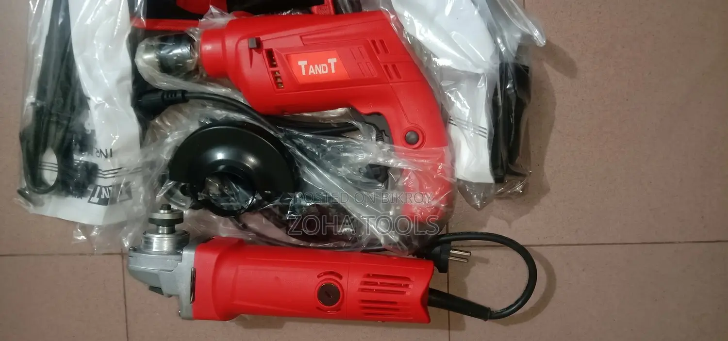 TANDT TT3001S 116 PCS Power & Hand Tools Combo Set