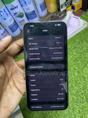Apple iPhone 15 Pro Max 256 GB Silver
