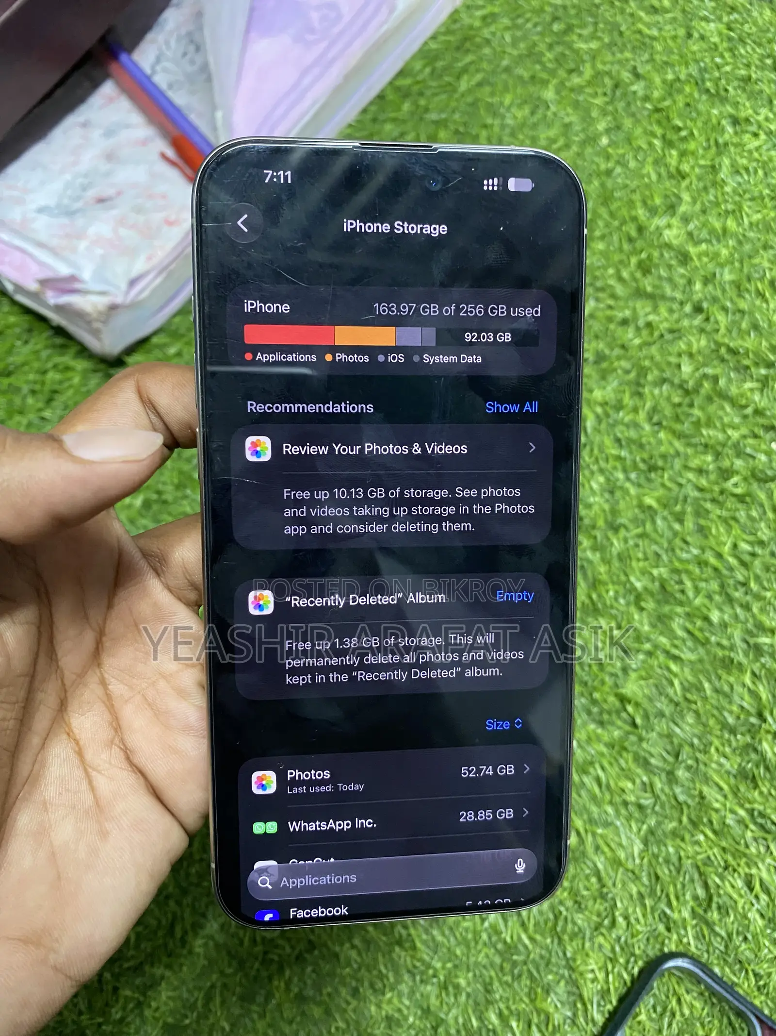 Apple iPhone 15 Pro Max 256 GB Silver