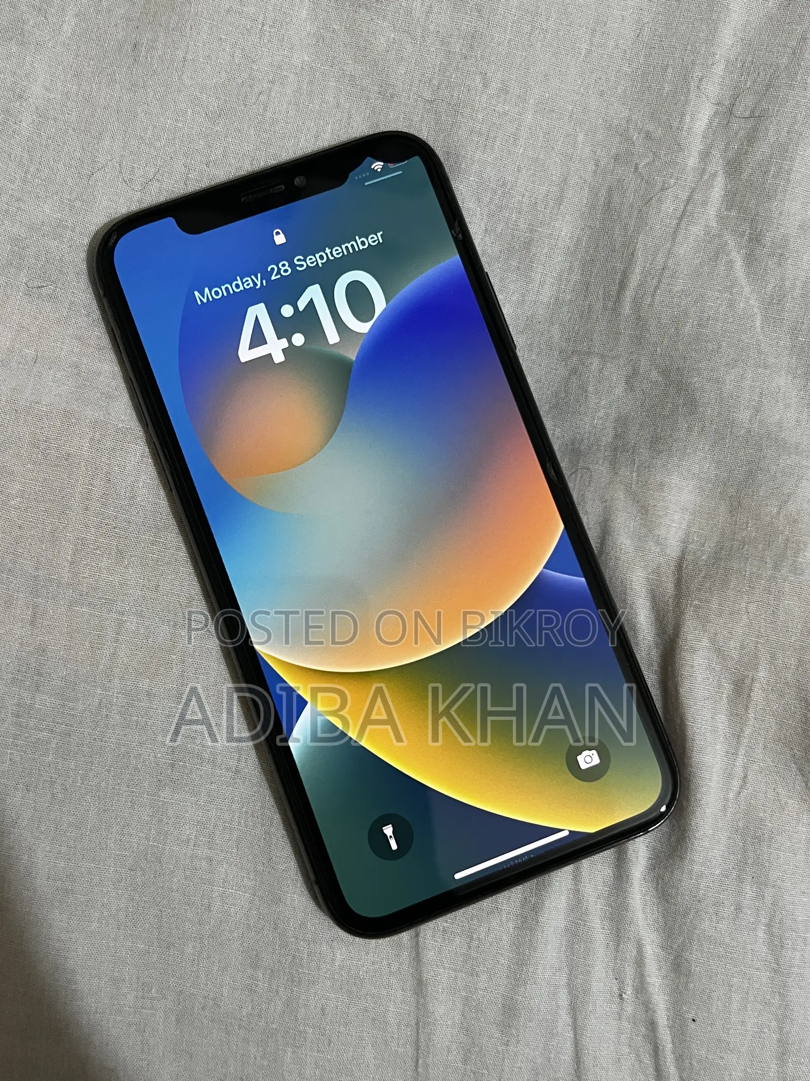 Apple iPhone X 64 GB Black