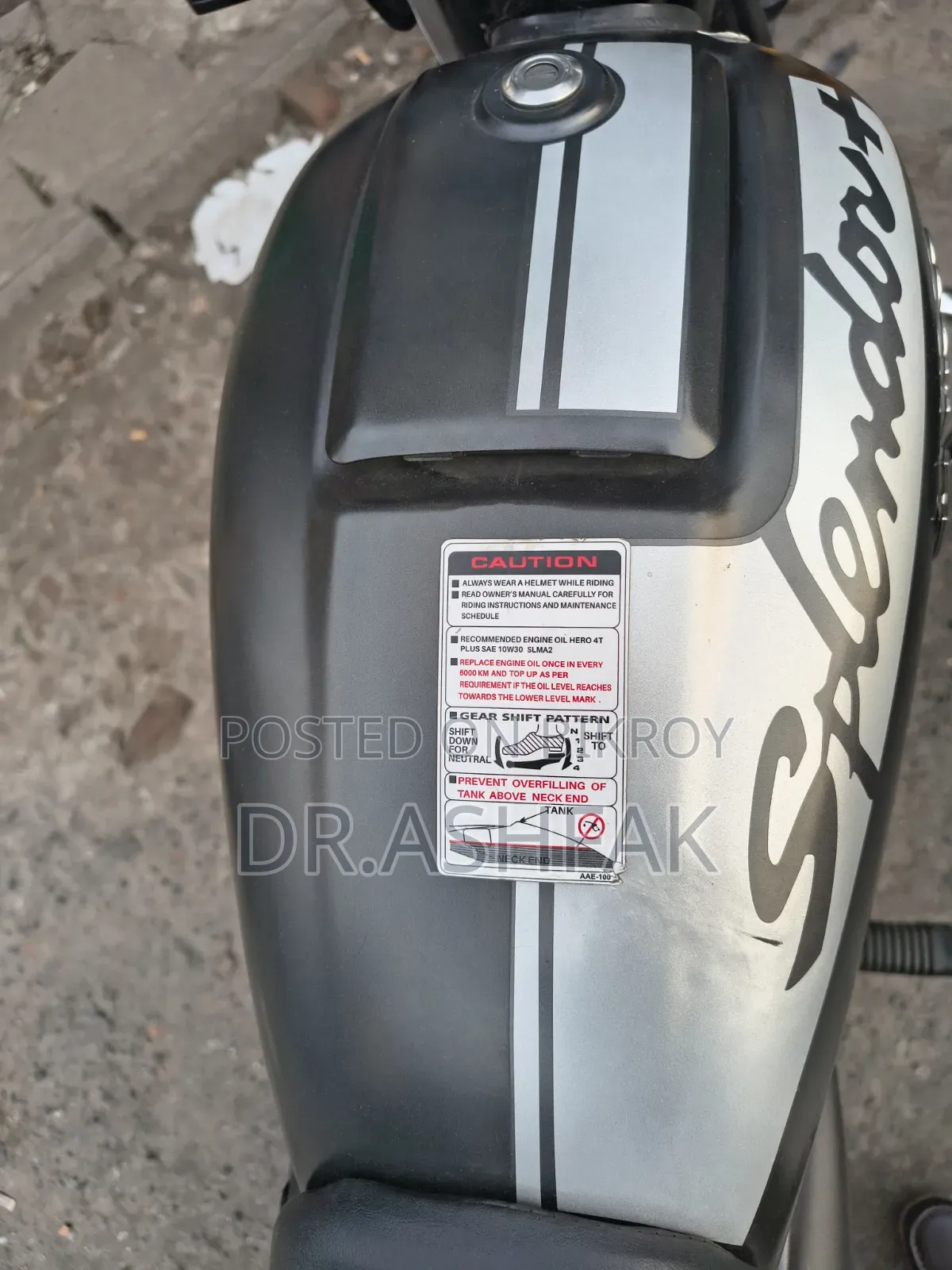 Hero Splendor Plus 2025 Black