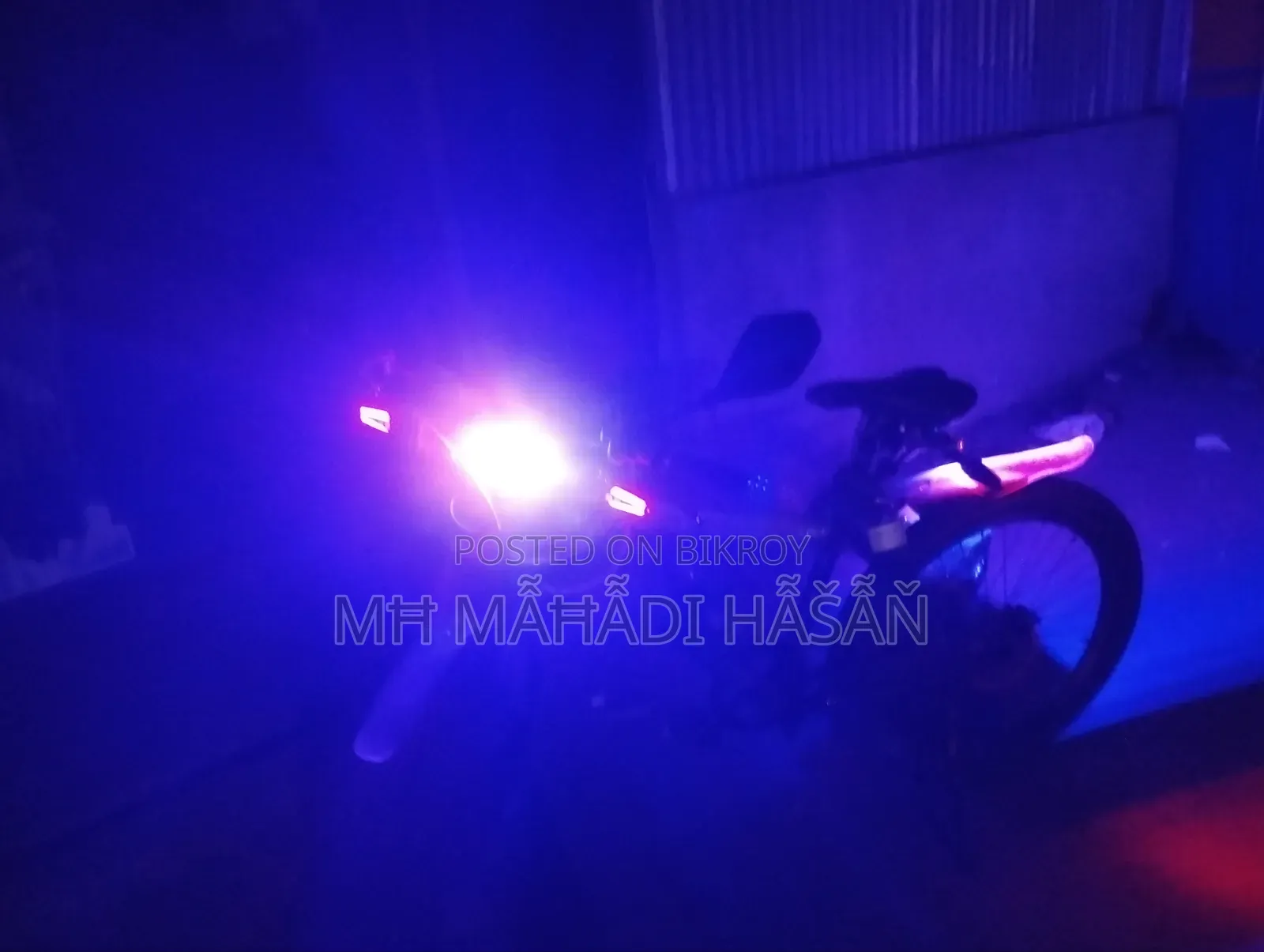 The cycle is very good, no problems, modified like a motorcycle, anti