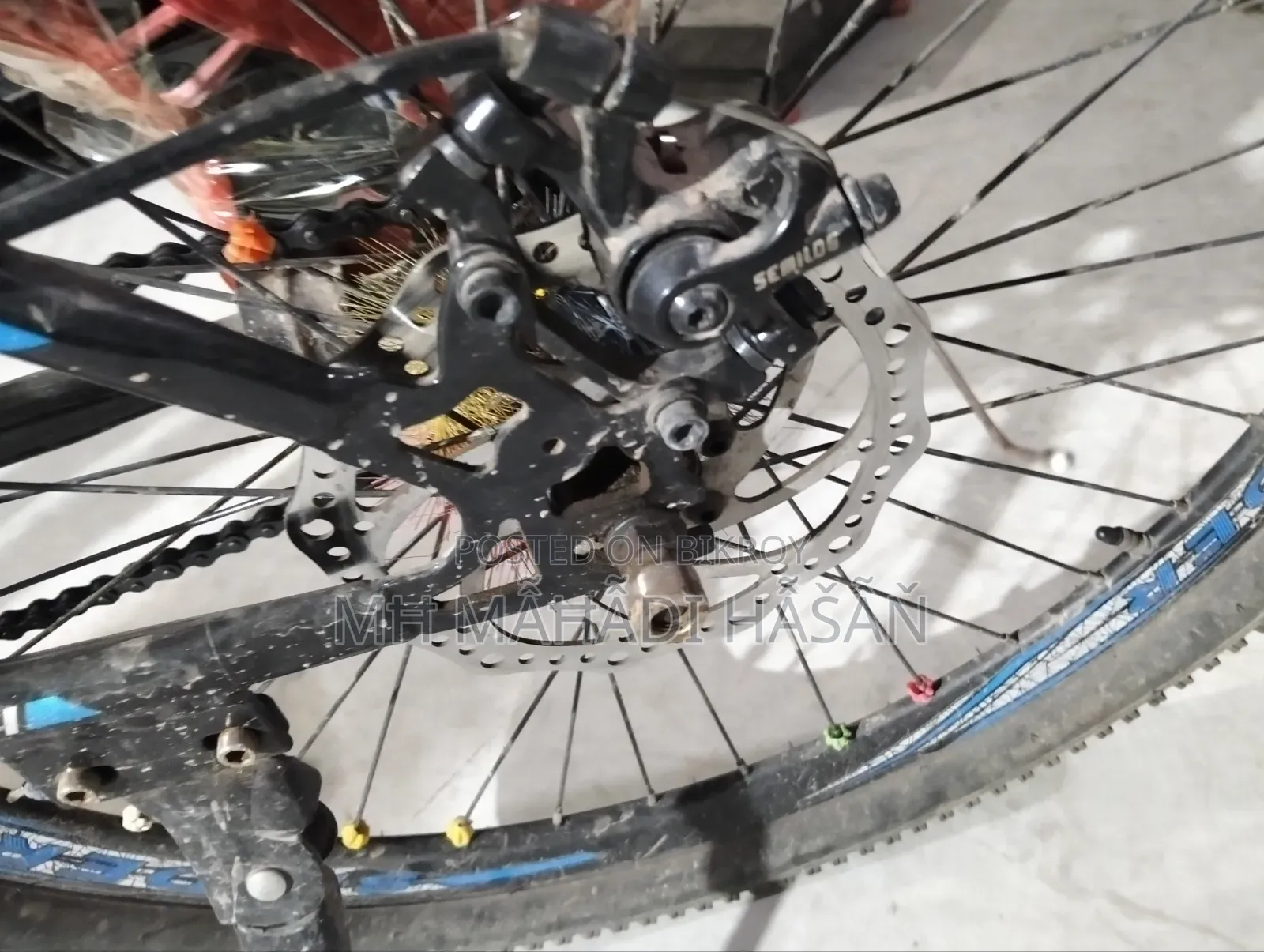 The cycle is very good, no problems, modified like a motorcycle, anti