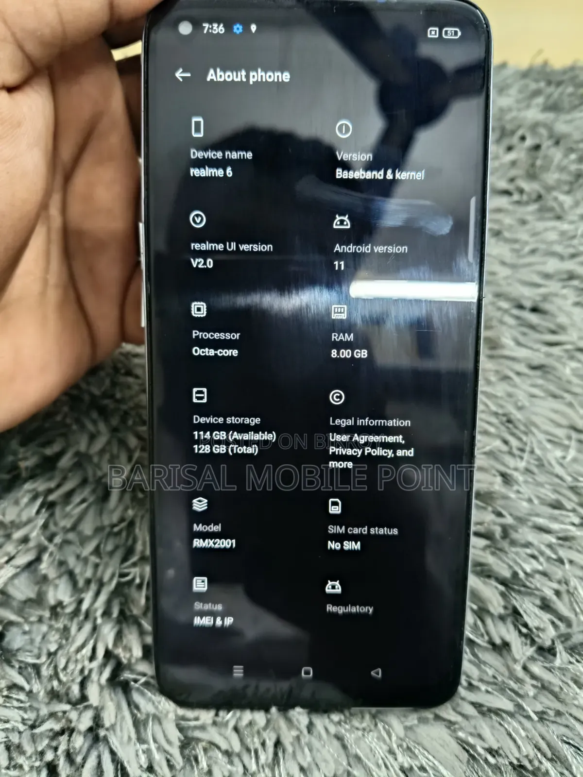 Realme 128 GB White