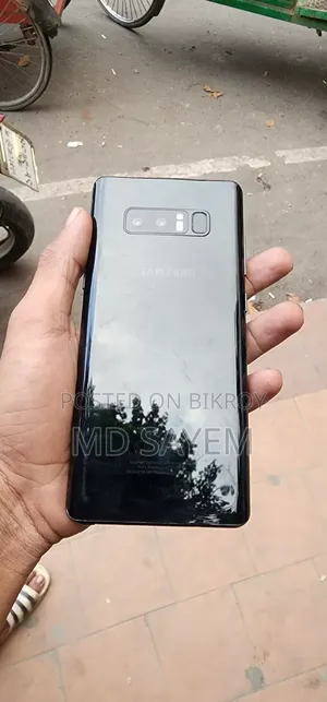 স্যামসাং গ্যালাক্সি নোট ৮ ১২৮ জিবি ব্ল্যাক