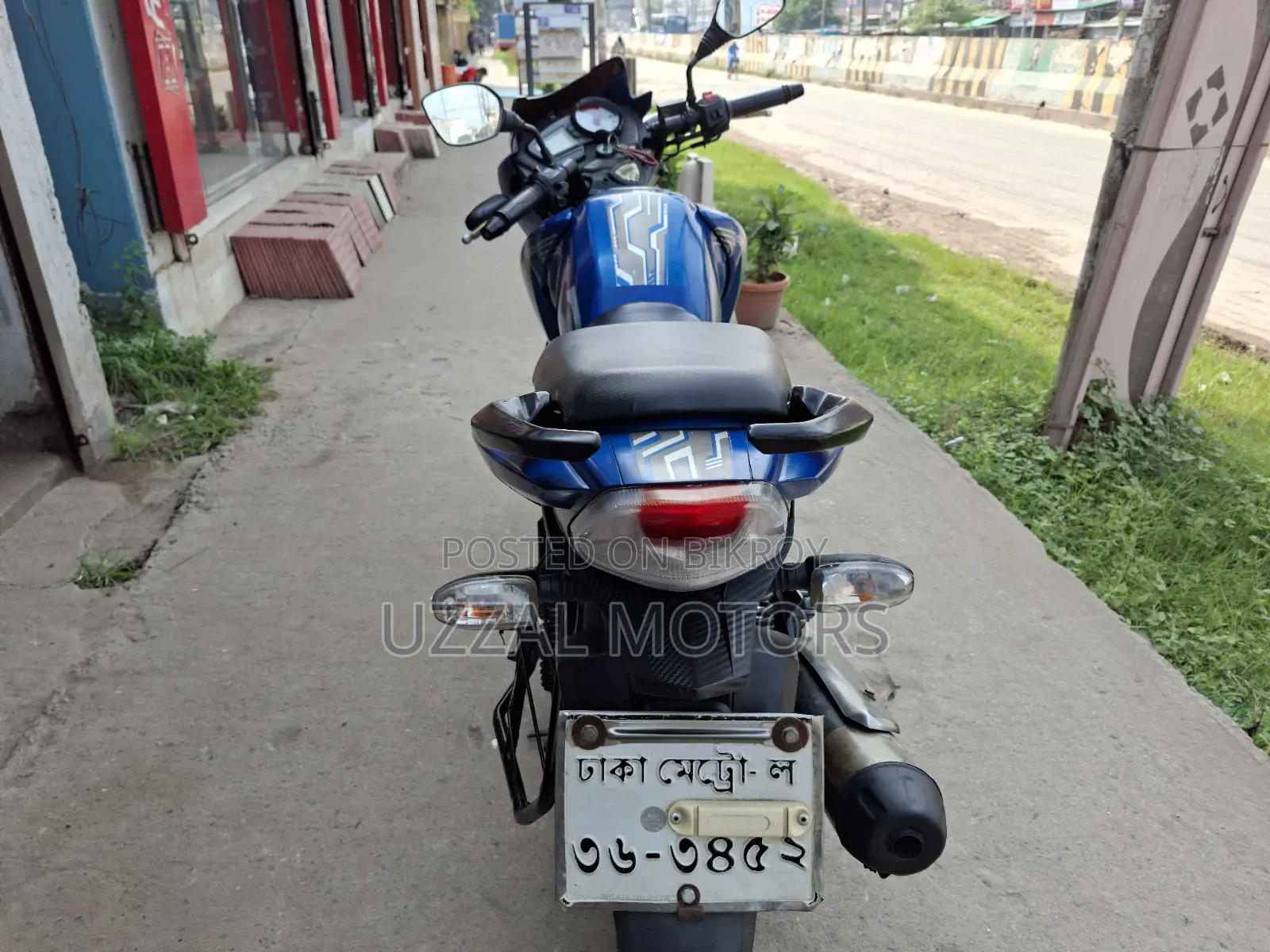 টিভিএস অ্যাপাচি আরটিআর ১৬০ টুভি ২০১৮ ব্লু