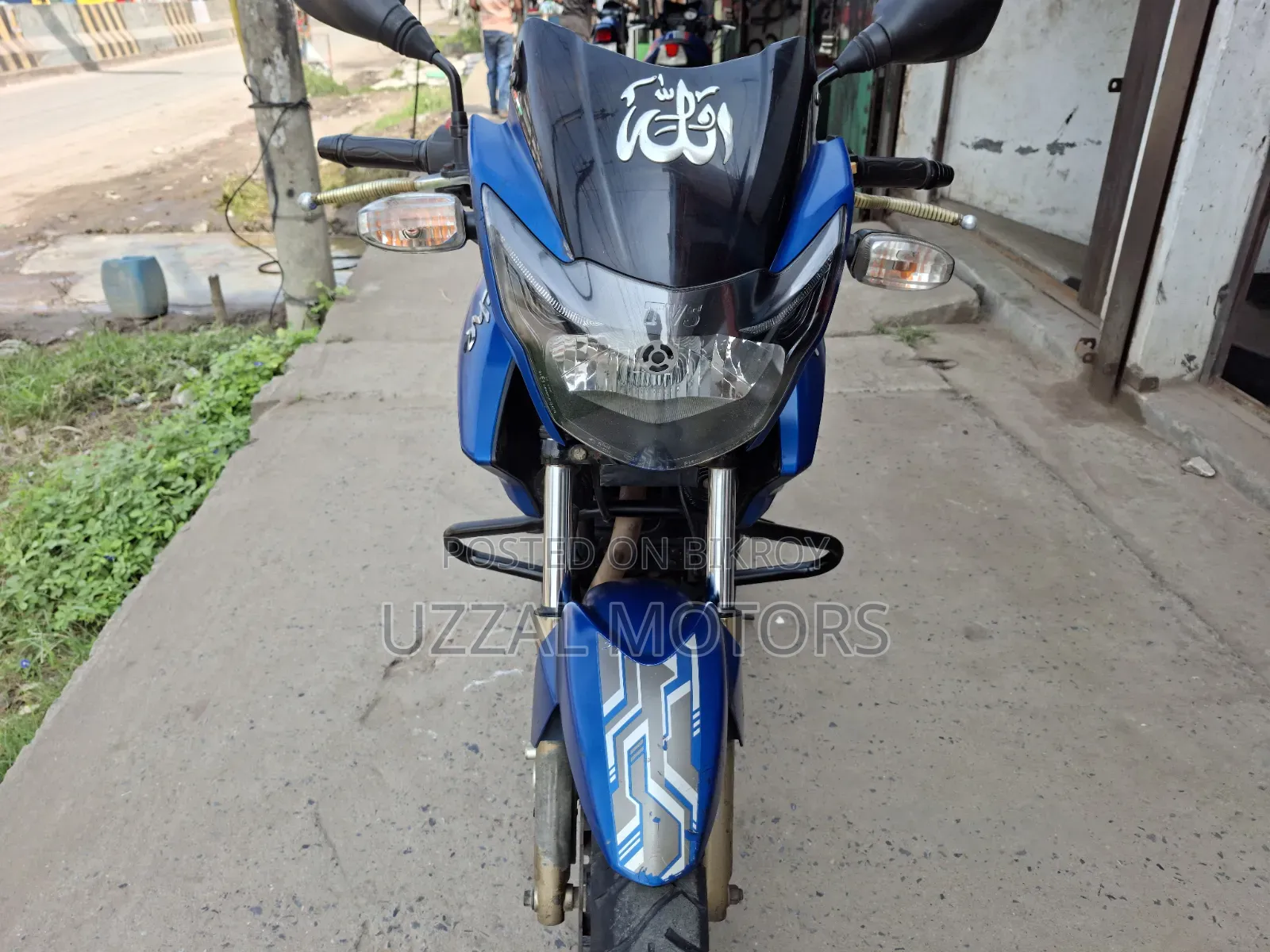 টিভিএস অ্যাপাচি আরটিআর ১৬০ টুভি ২০১৮ ব্লু