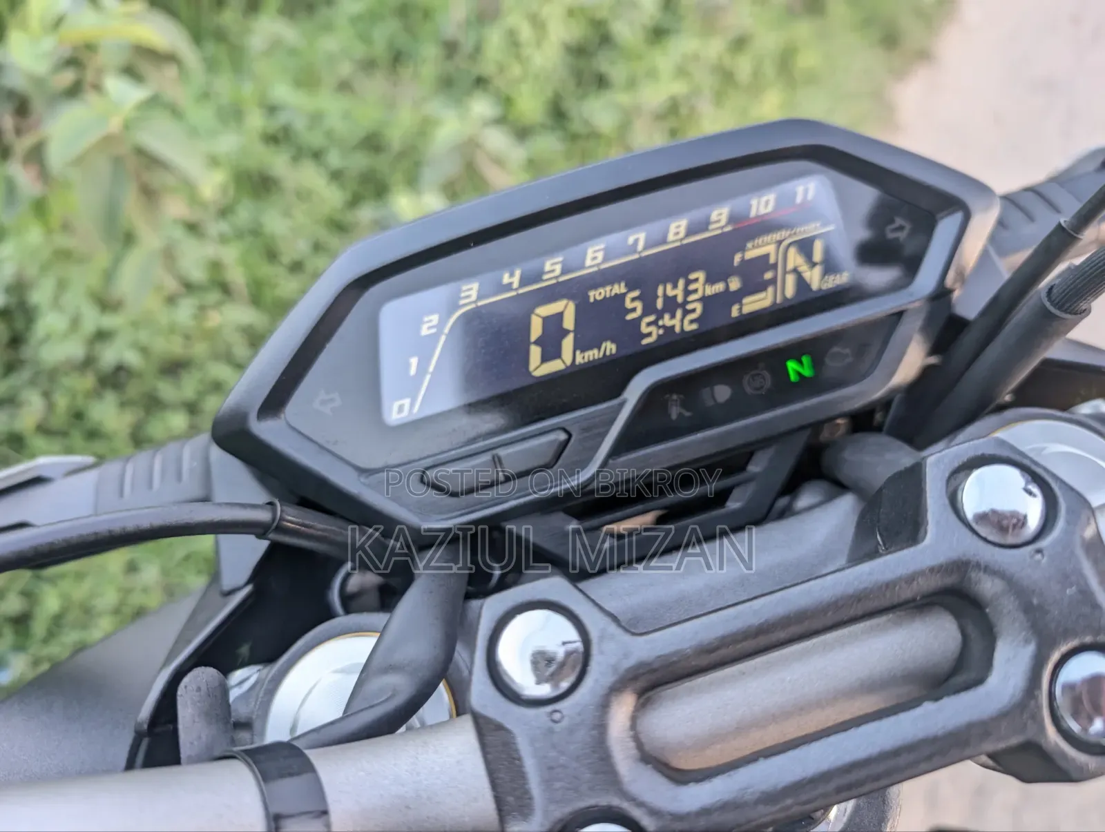 Honda Hornet 2025 Black