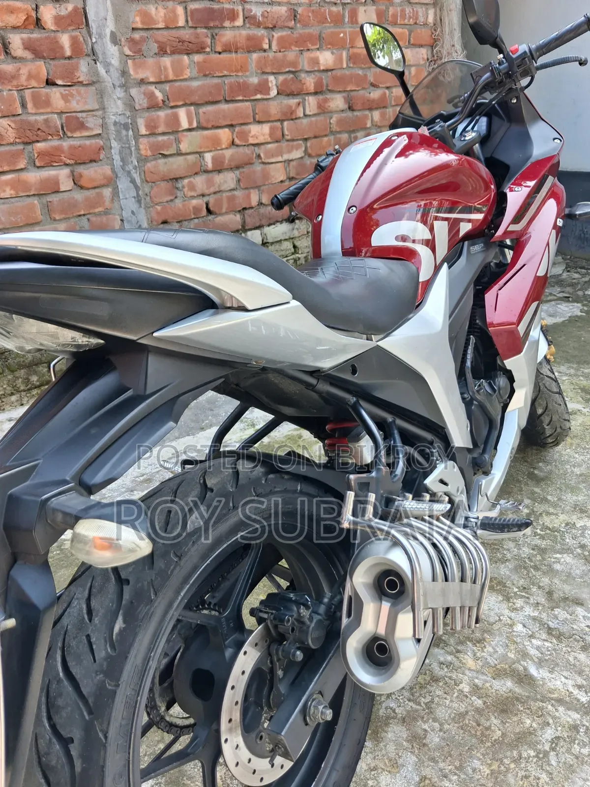 Suzuki Gixxer SF 2019 Red