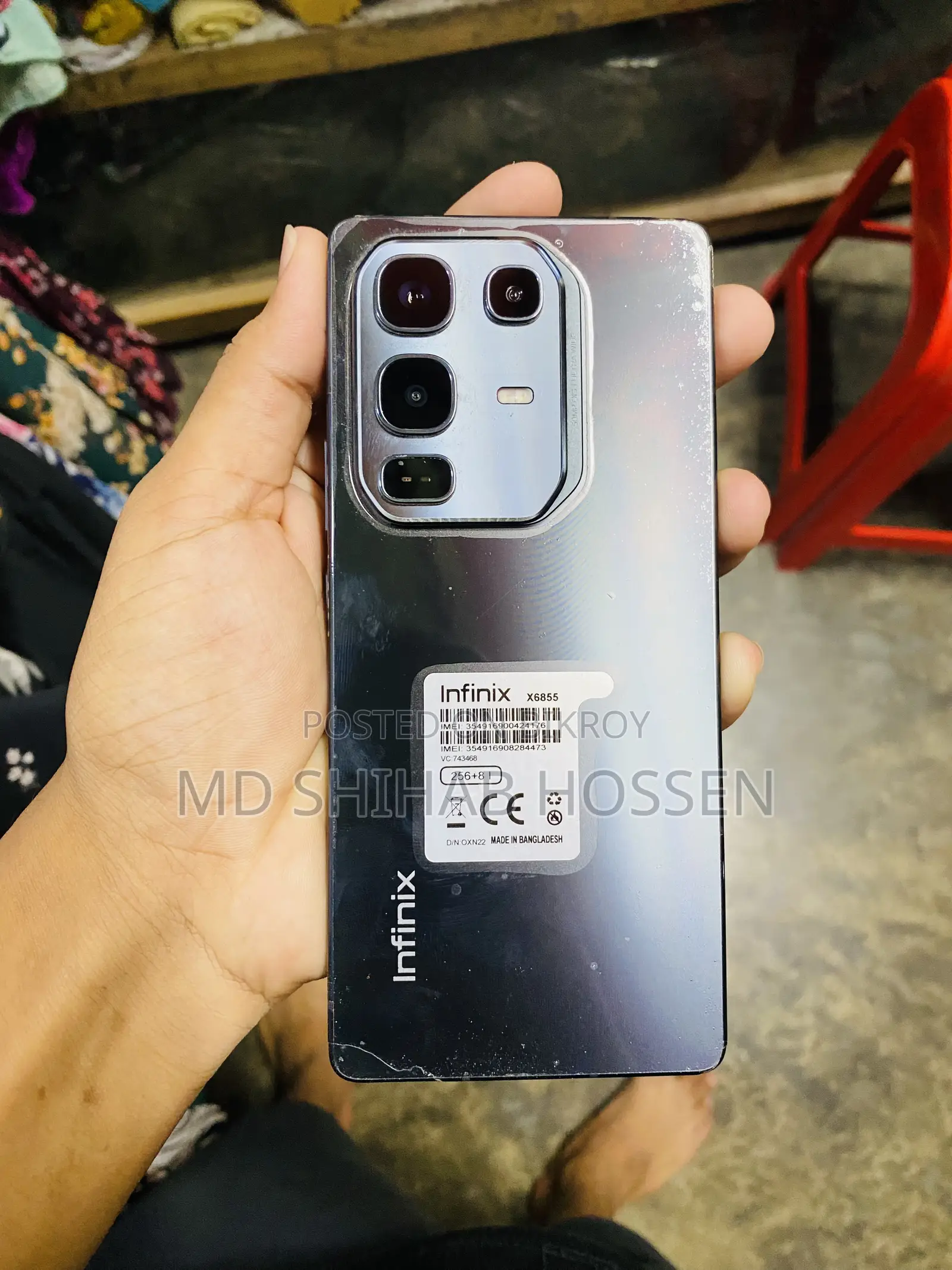 New Infinix Note 50 Pro 256 GB Blue